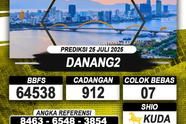 PREDIKSI DANANG2 25 JULI 2025 | PREDIKSI TOGEL KUNINGTOTO