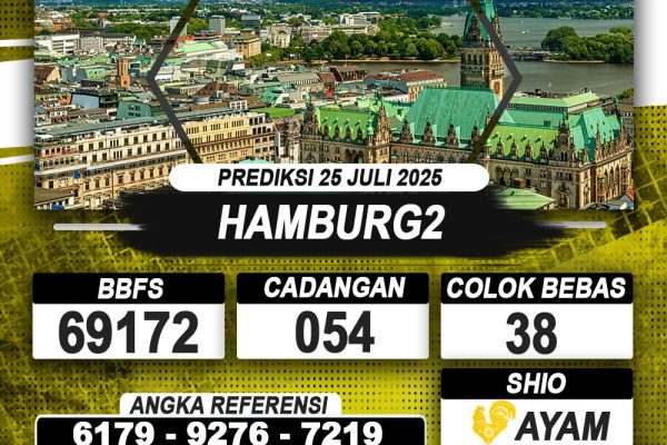 PREDIKSI HAMBURG2 25 JULI 2025 | PREDIKSI TOGEL KUNINGTOTO