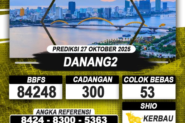 PREDIKSI DANANG2 27 OKTOBER 2025 | PREDIKSI TOGEL KUNINGTOTO