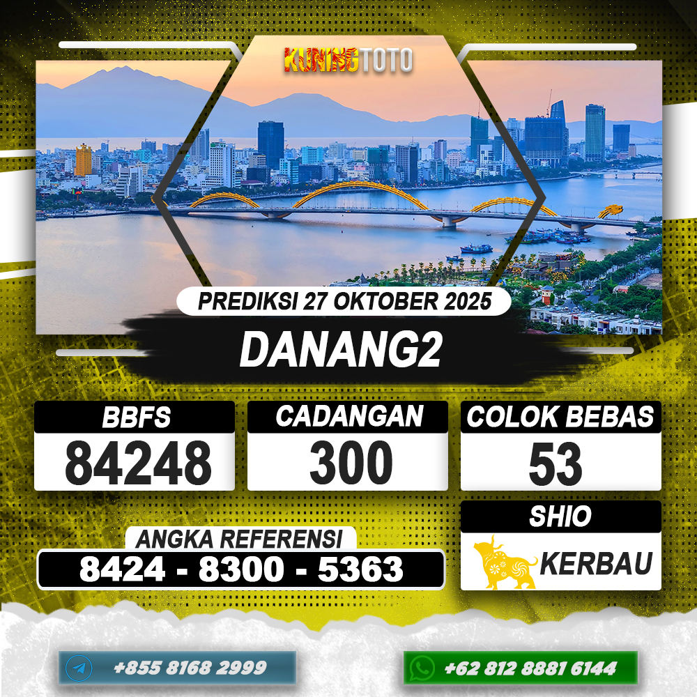 PREDIKSI DANANG2 27 OKTOBER 2025 | PREDIKSI TOGEL KUNINGTOTO